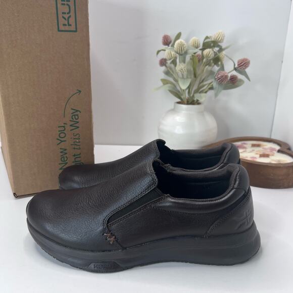 Kuru Kivi 2 Anti-Slip Slip-on Leather Work Shoe Heel Pain Relief Women 10 M NWB main image 5
